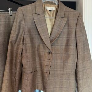 Tahari Plaid skirt and  Blazer